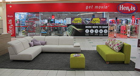 Promocijski prostor Europark Maribor  - sedežne garniture ŽAKELJ